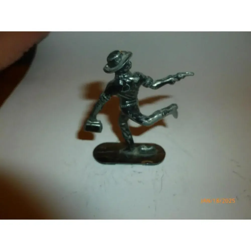 Vintage Jesse James Pewter‎ Figure Miniature Figurine 2.5